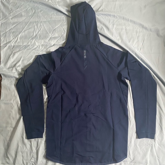 SCR Sportswear Men’s Slim fit zip up active hoodie - Picture 2 of 2